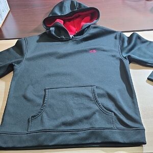 Champion Black Jacket with Red Lining